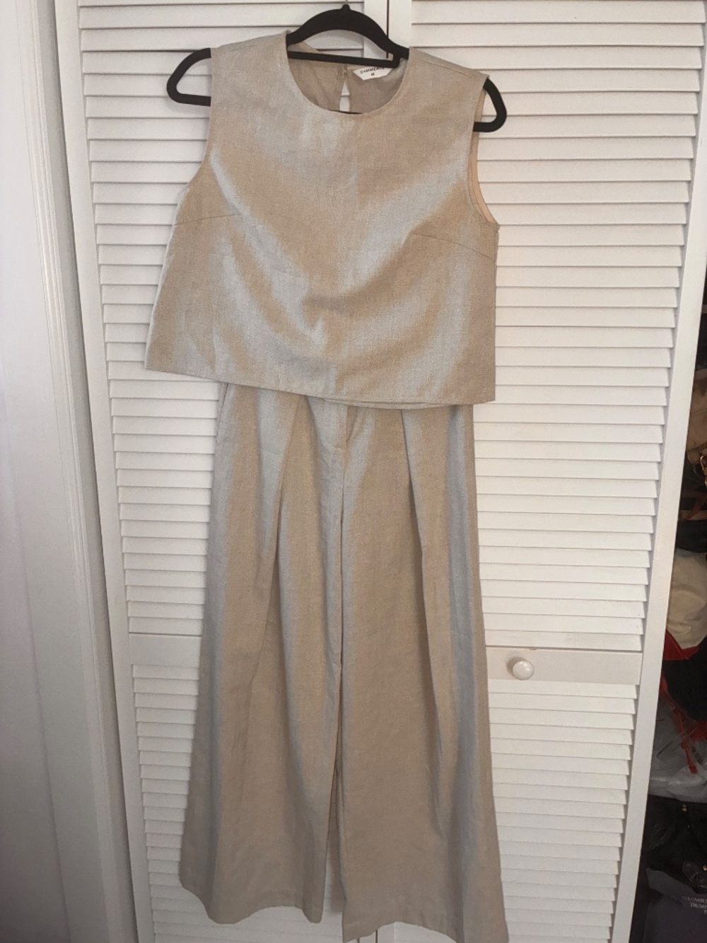 Linen Pant Set NWOT - Picture 4 of 7